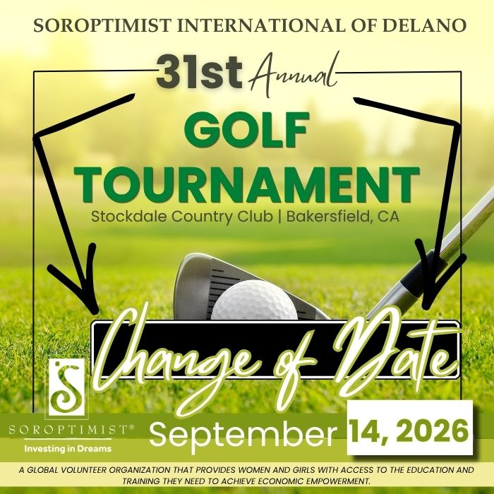 Change of Date for 31st Golf Tournament
