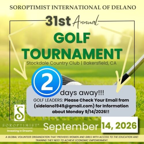 Golf Tournament Count Down